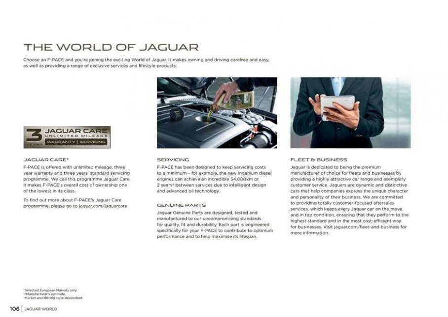  Jaguar F-Pace . Page 106