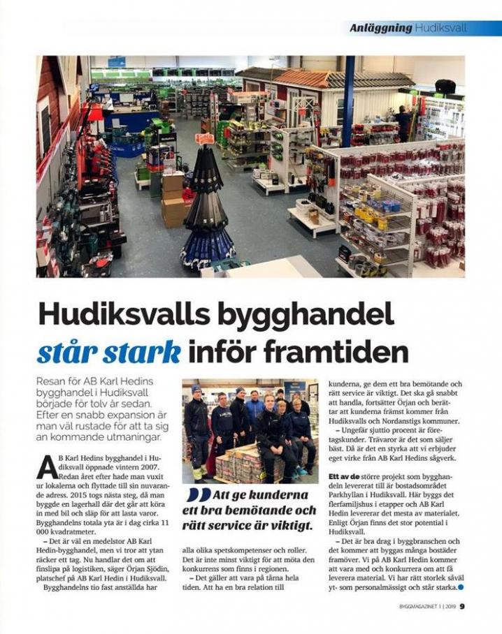  AB Karl Hedin Erbjudande Magazinet nr 1 2019 . Page 9