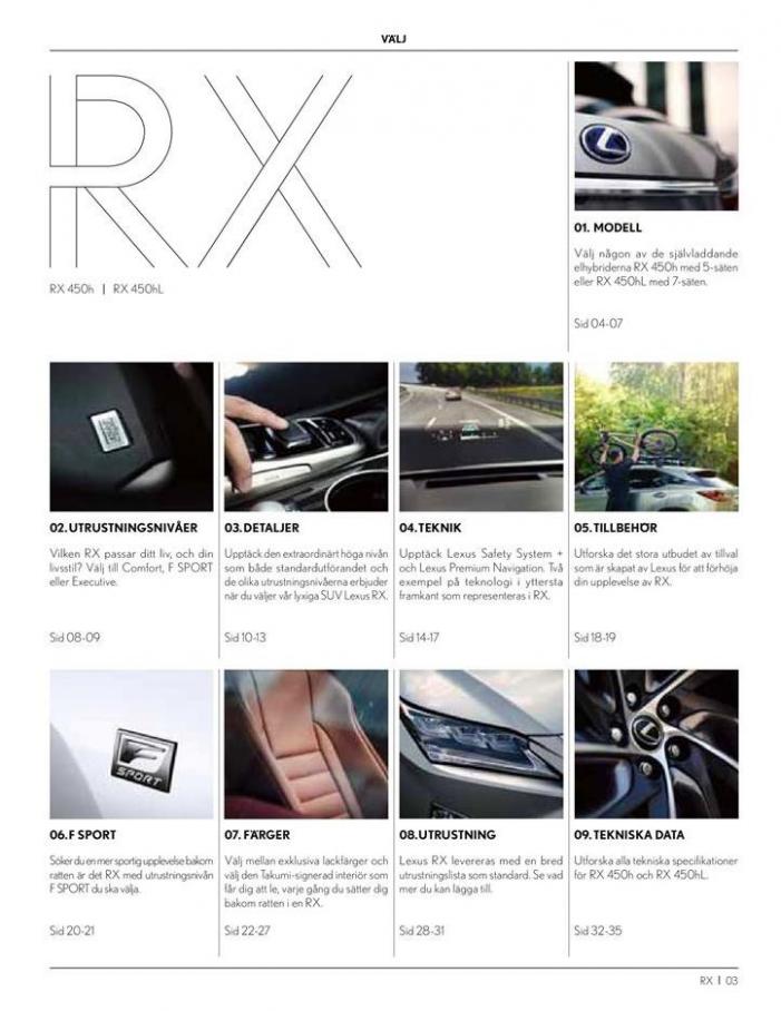  Lexus RX . Page 3