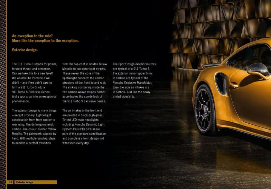  Porsche 911 Turbo S Exclusive Series . Page 18