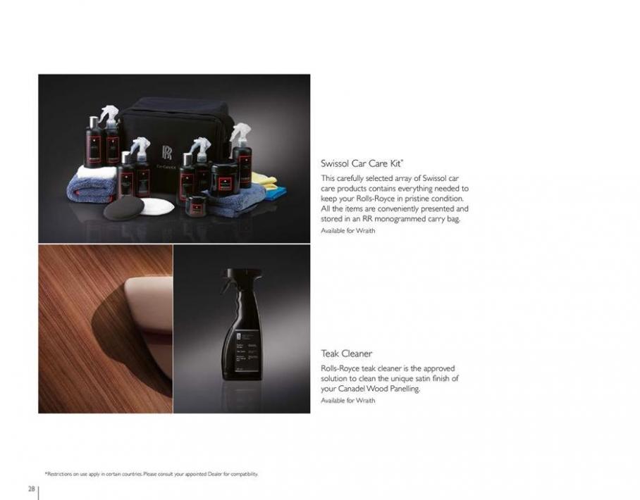  Rolls-Royce Wraith Accessory Collection . Page 30