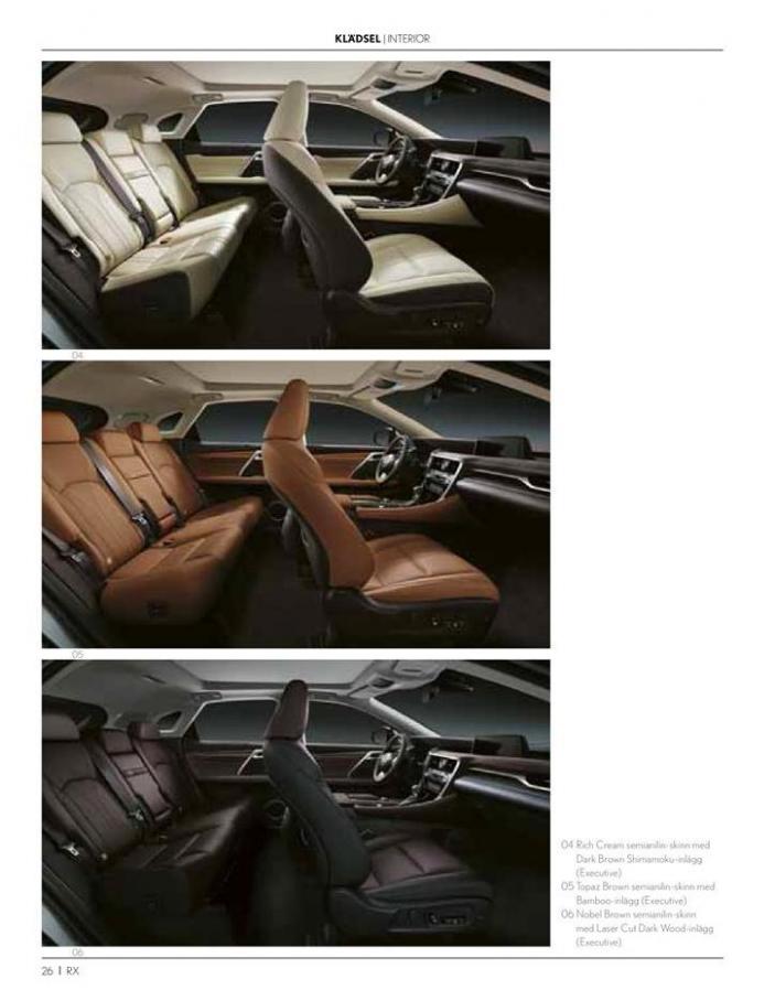  Lexus RX . Page 26