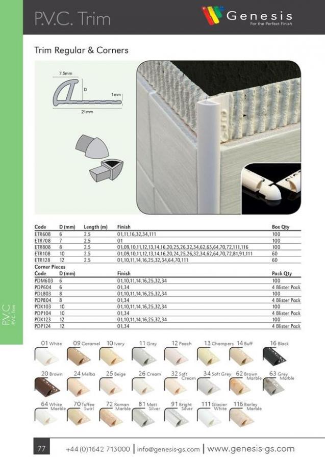 Genesis Product Catalogue 2019 . Page 80
