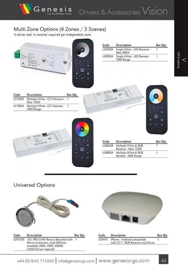  Genesis Product Catalogue 2019 . Page 47