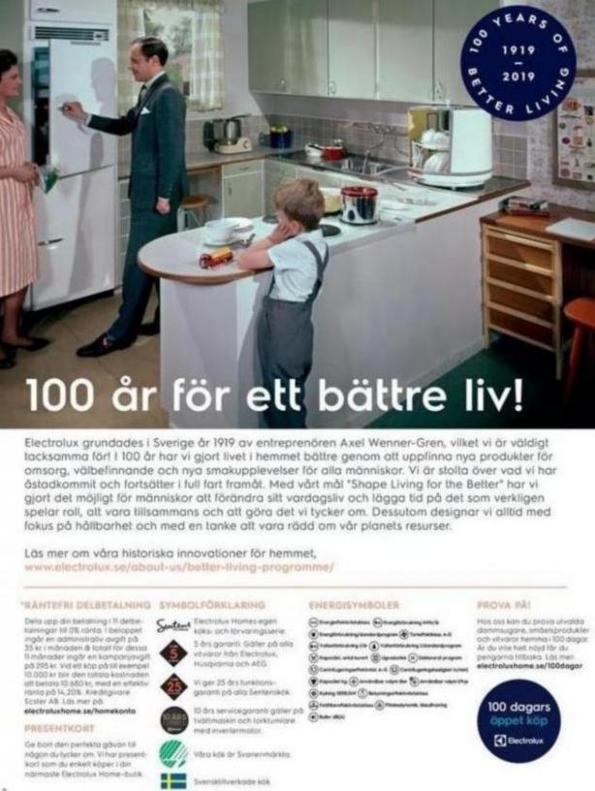  Electrolux Home Erbjudande Electrolux fyller 100 år! . Page 2