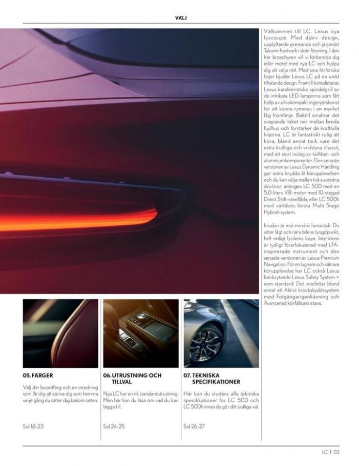  Lexus LC . Page 3