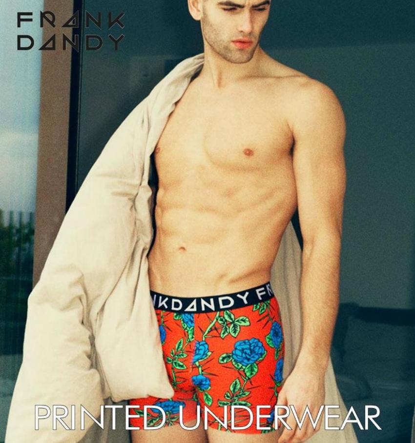 Printed Underwear . Frank Dandy (2019-10-31-2019-10-31)