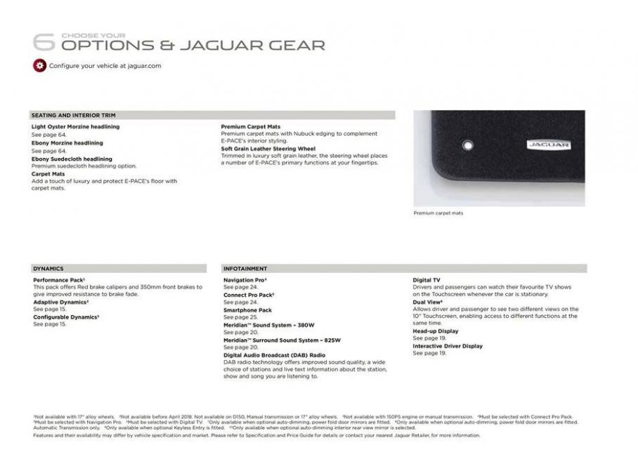  Jaguar E-Pace . Page 68