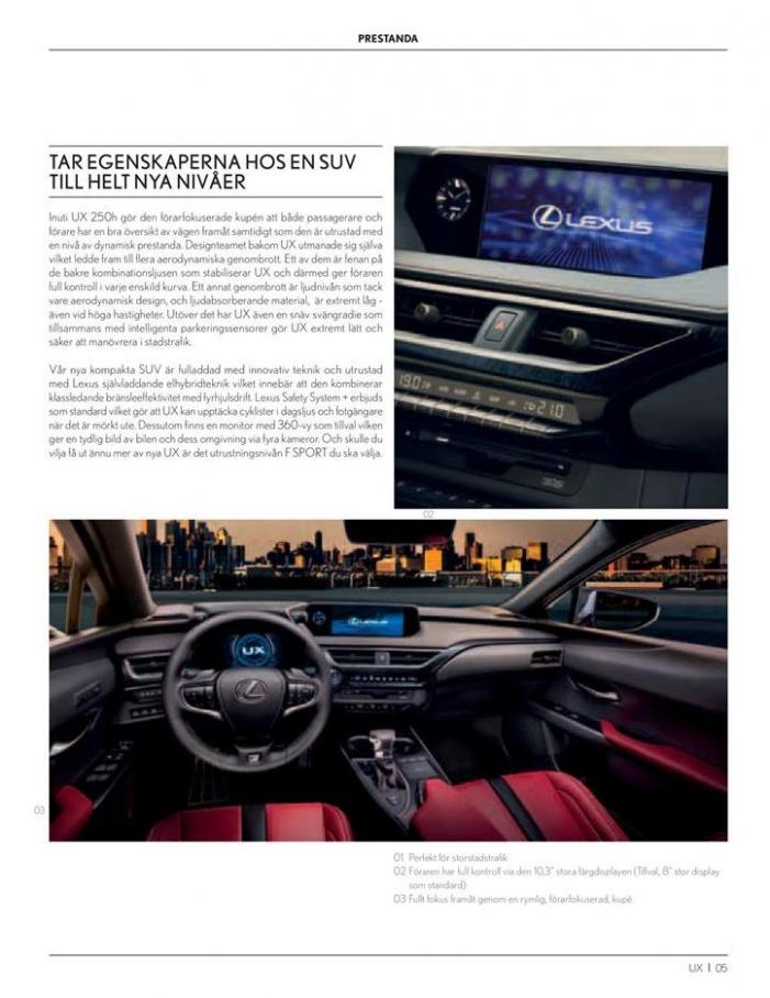  Lexus UX . Page 5