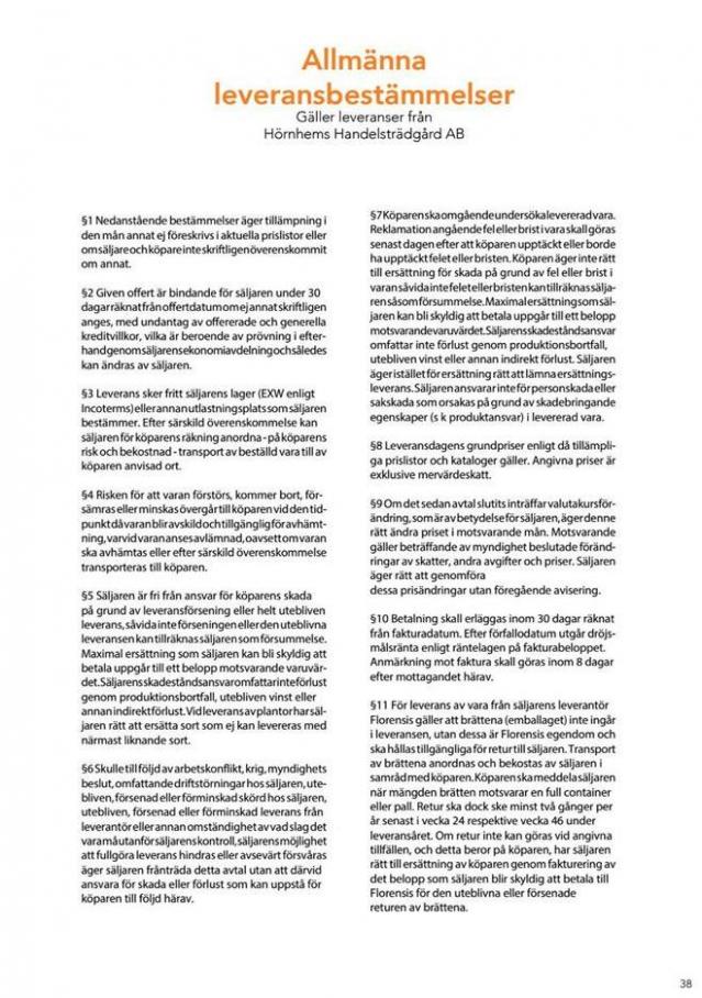  HÖRNHEMS VIOLA & BIENNSORTIMENT 2019 . Page 36