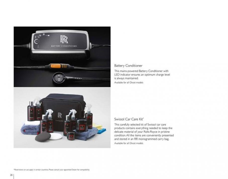  Rolls-Royce Ghost Accessory Collection . Page 30