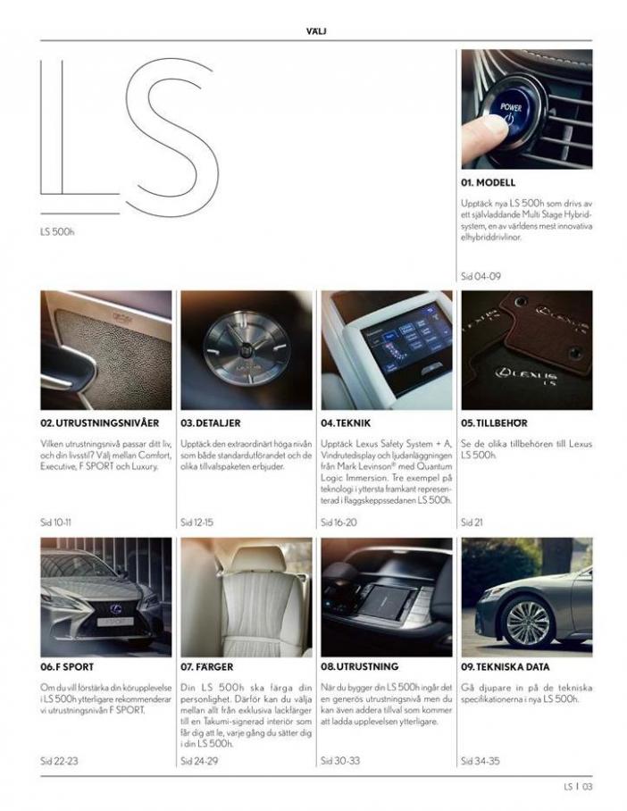  Lexus LS . Page 3