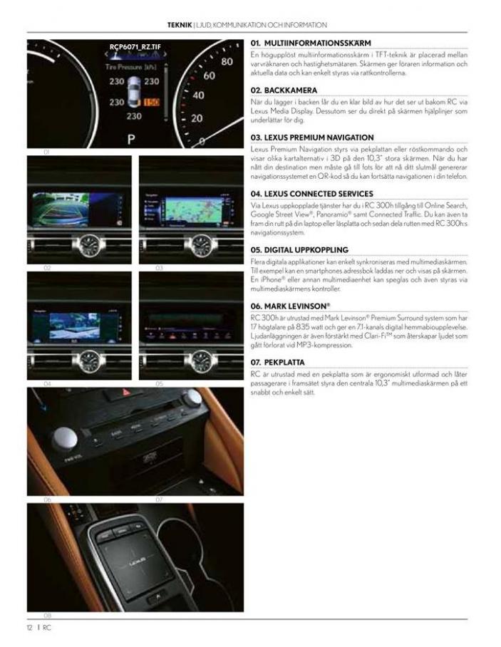  Lexus RC . Page 12