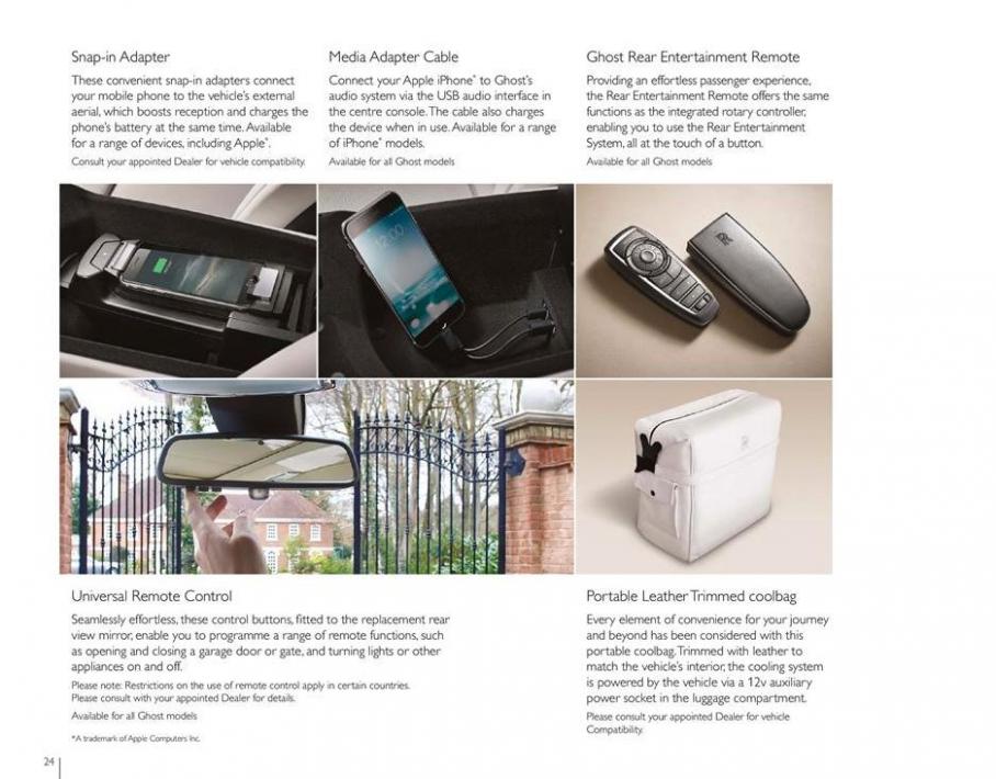  Rolls-Royce Ghost Accessory Collection . Page 26