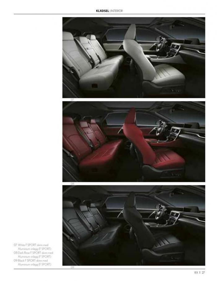  Lexus RX . Page 27