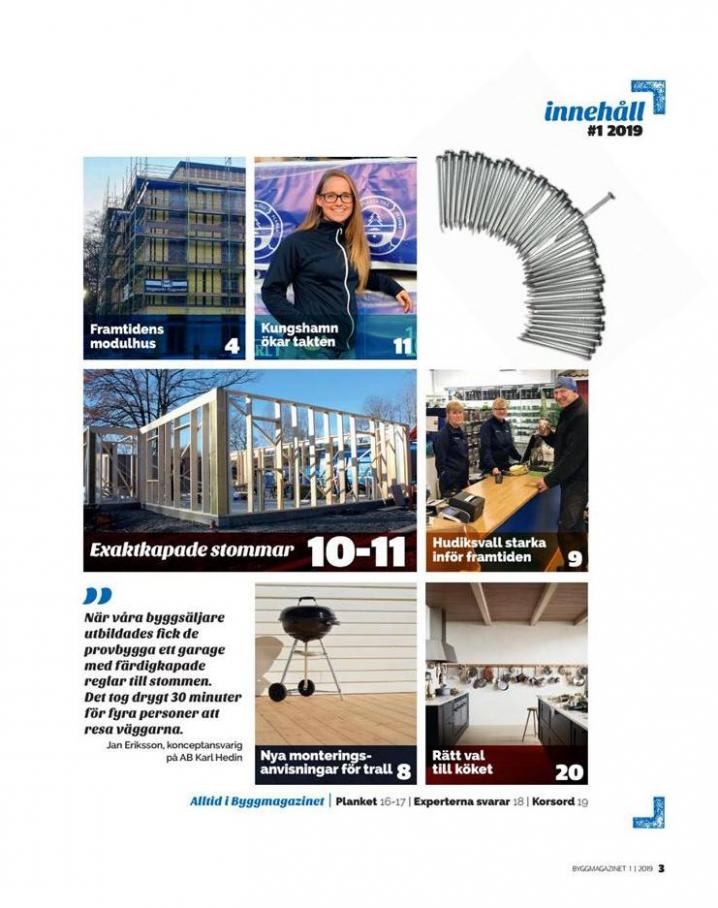  AB Karl Hedin Erbjudande Magazinet nr 1 2019 . Page 3
