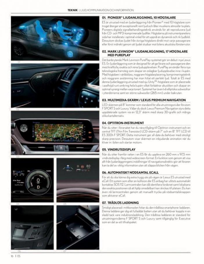  Lexus ES . Page 16