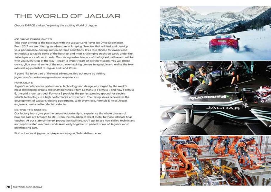  Jaguar E-Pace . Page 78