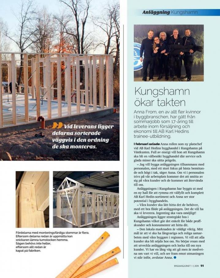  AB Karl Hedin Erbjudande Magazinet nr 1 2019 . Page 11