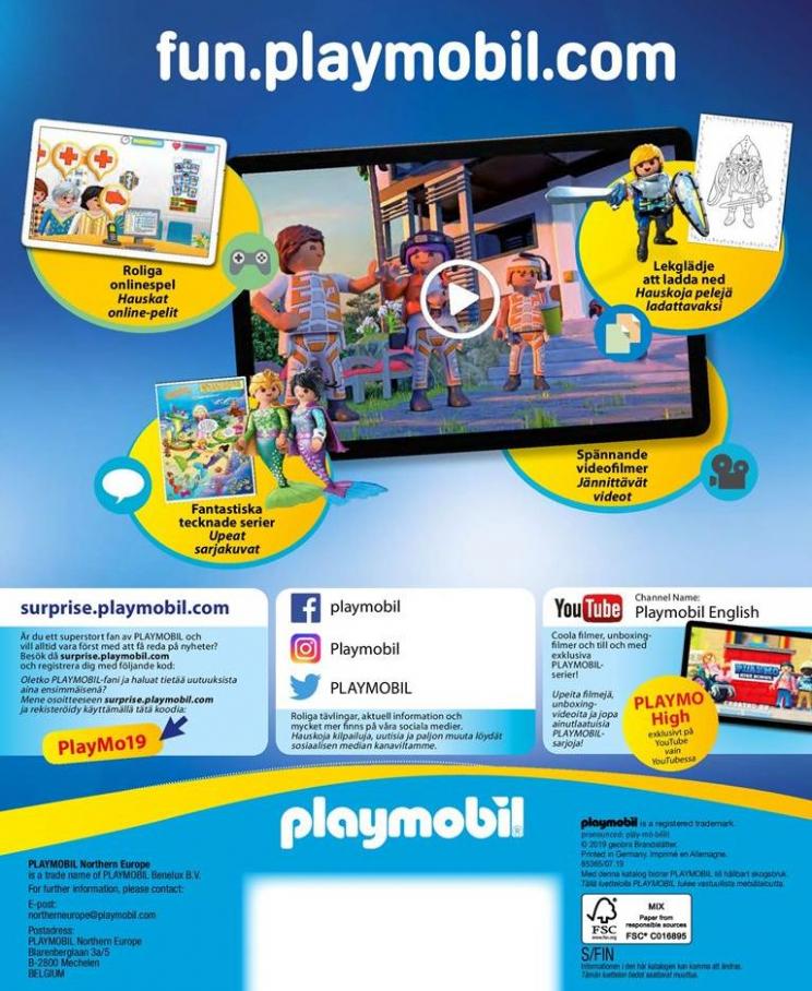  Playmobil Erbjudande Katalog 2019 . Page 36