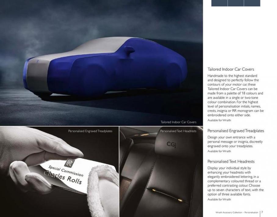  Rolls-Royce Wraith Accessory Collection . Page 9