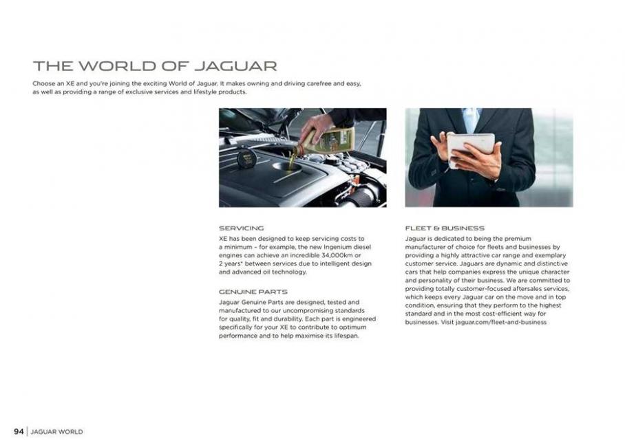  Jaguar XE . Page 94