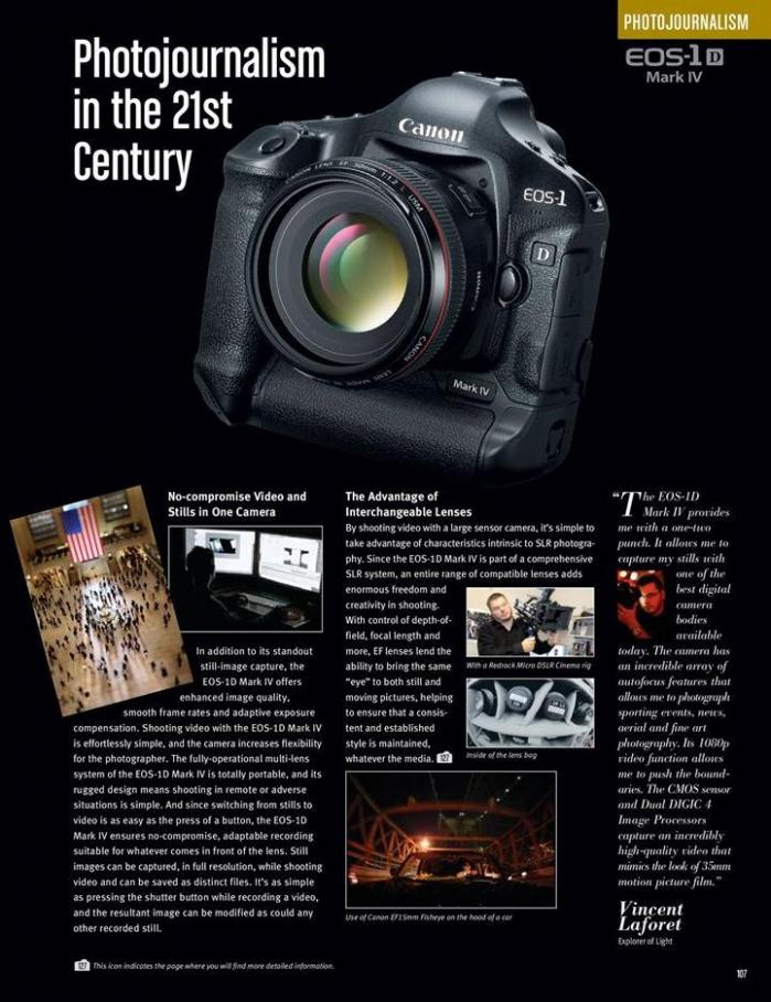  Canon Professional Video Cameras . Page 11