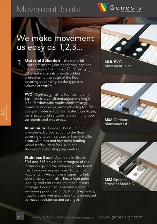 Genesis Product Catalogue 2019 . Page 68