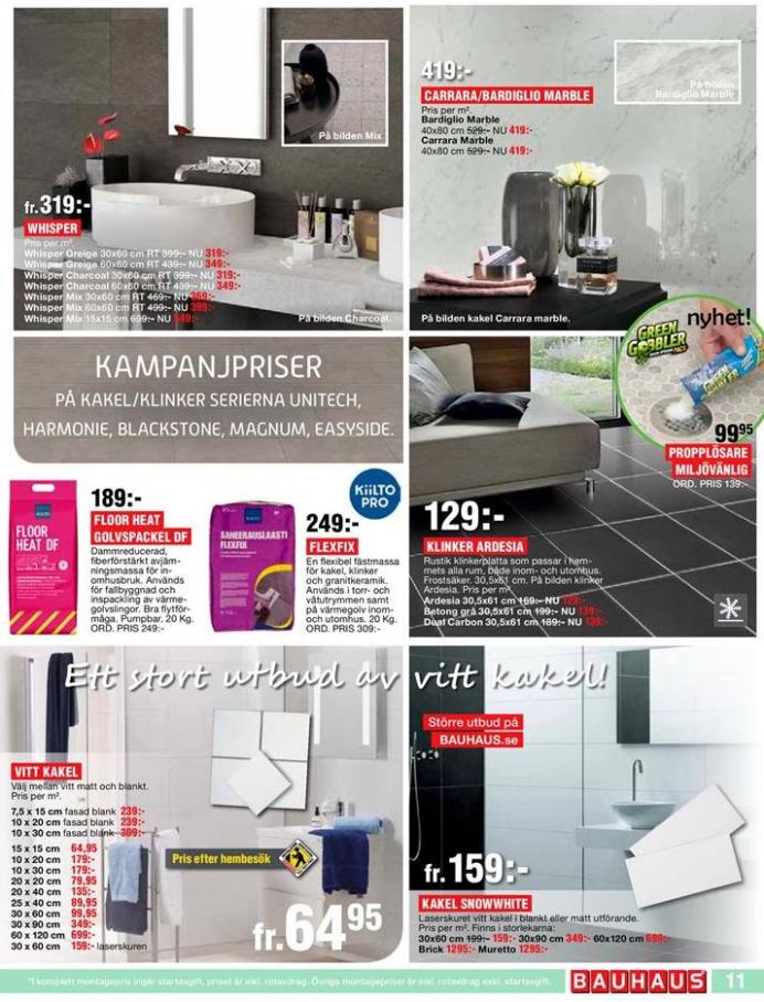  Bauhaus Erbjudande Kampanjpriser på golv! . Page 11