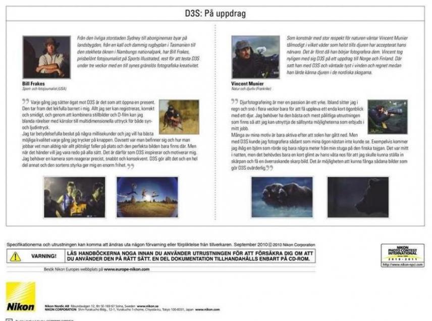  Fotokungen Erbjudande Nikon D3s . Page 16