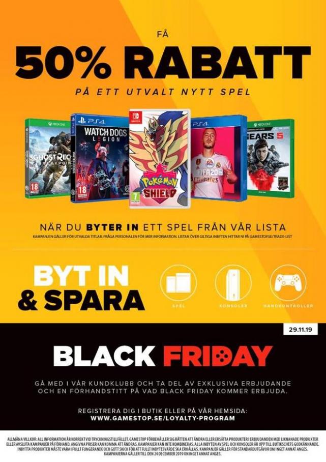  GameStop Erbjudanden Julkatalog 2019 . Page 24
