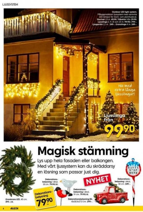  Rusta Erbjudande Allt för en magisk jul! . Page 4