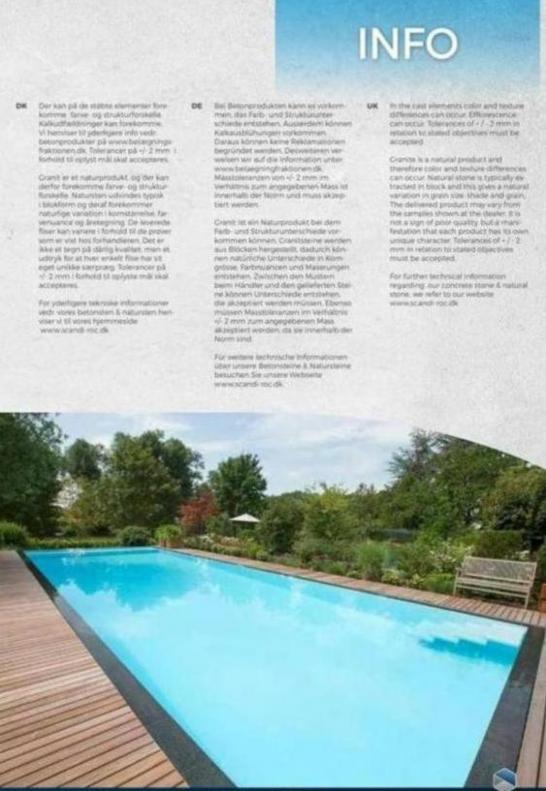  Österlens Poolcenter Erbjudande Kantfliser & Terrassefliser til pools . Page 23