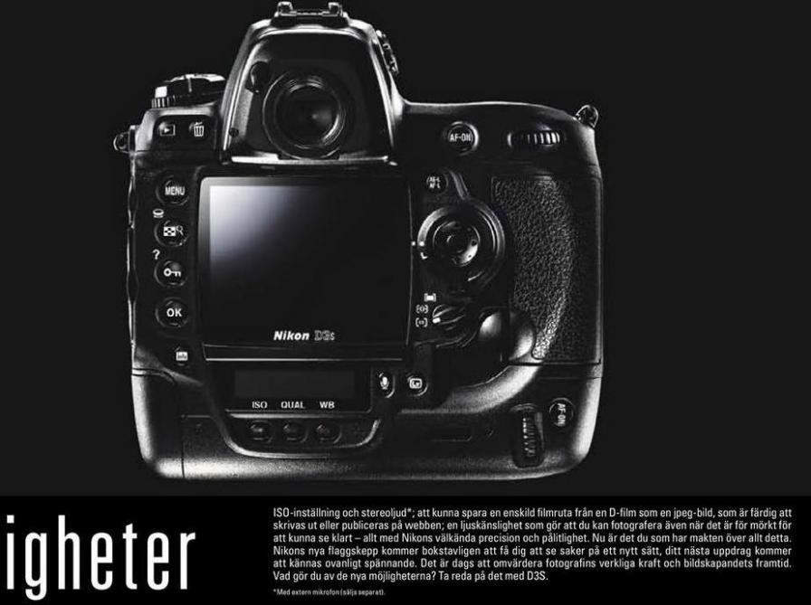  Fotokungen Erbjudande Nikon D3s . Page 3