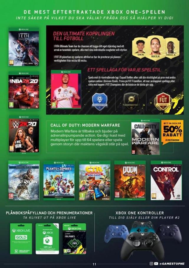  GameStop Erbjudanden Julkatalog 2019 . Page 11