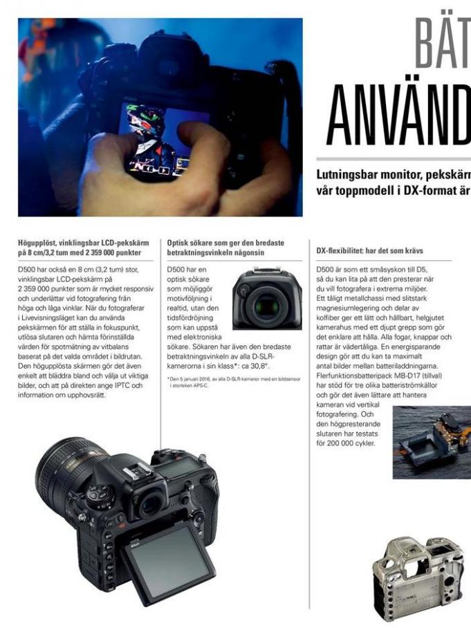  Fotokungen Erbjudande Nikon D500 . Page 18