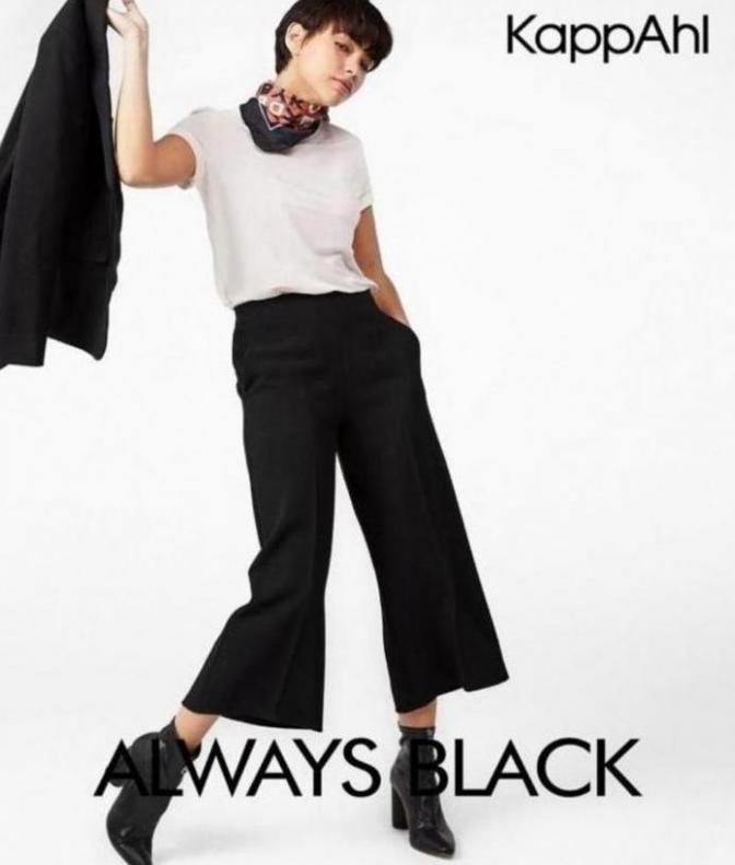 Always Black . KappAhl (2020-02-18-2020-02-18)