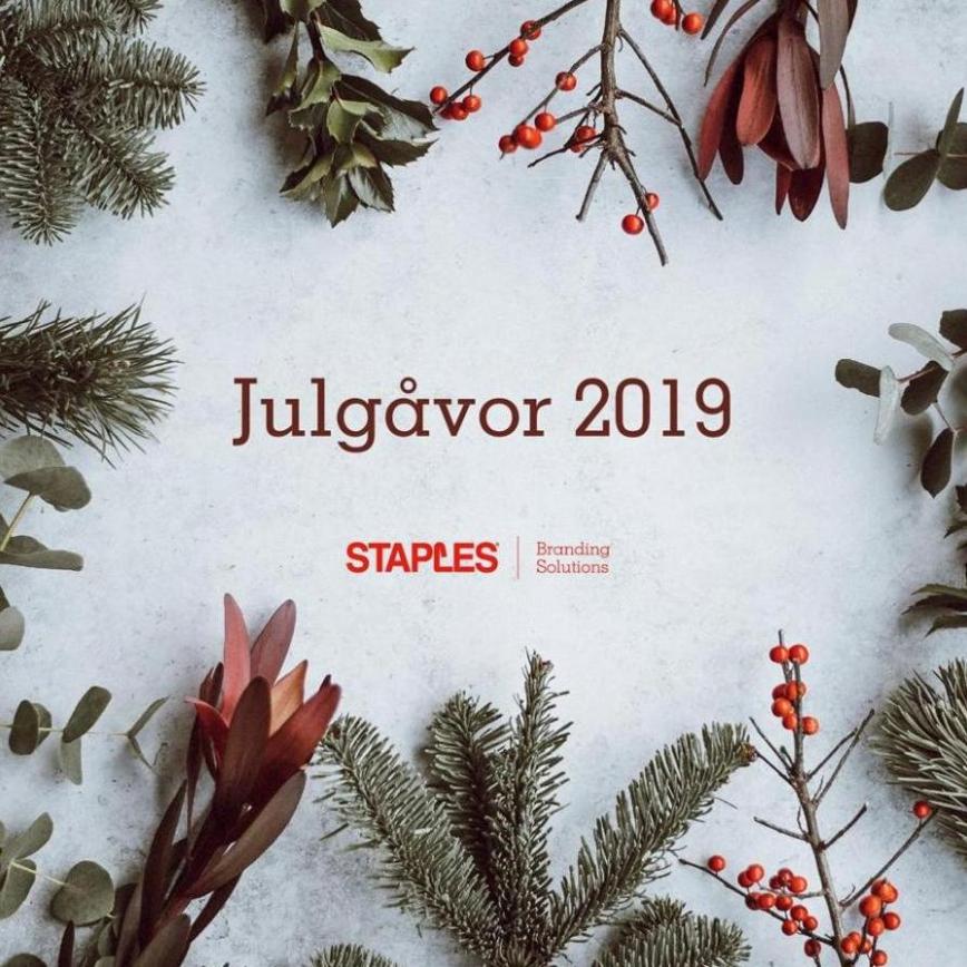 Staples Erbjudande Julgåvor 2019 . Staples (2019-12-31-2019-12-31)