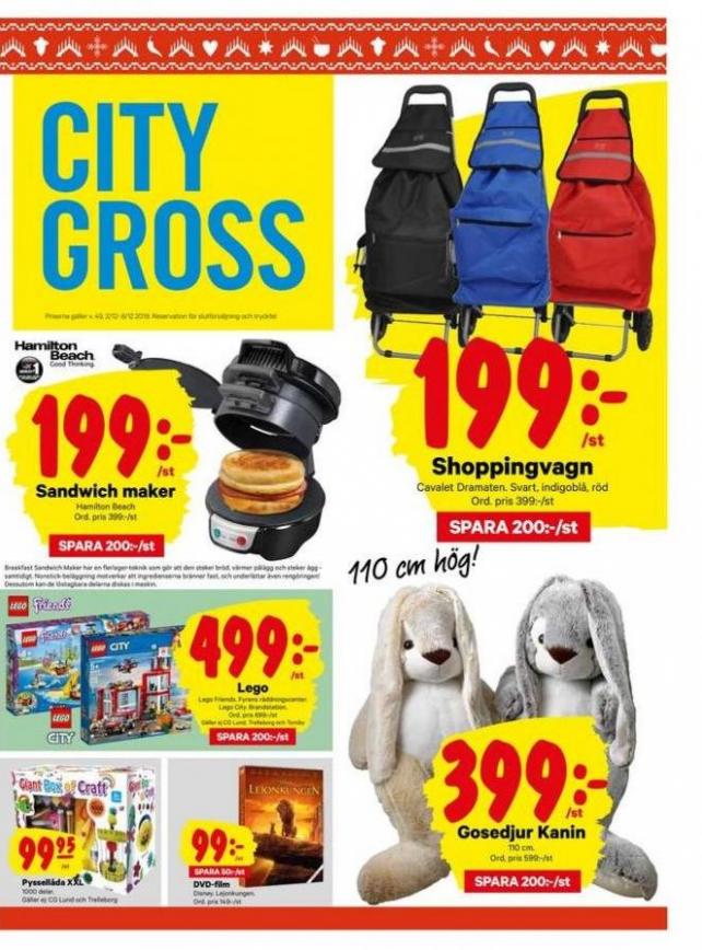  City Gross reklamblad . Page 13