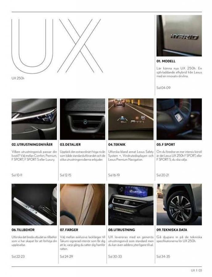  Lexus UX . Page 3