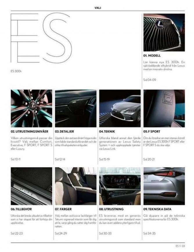  Lexus ES . Page 3