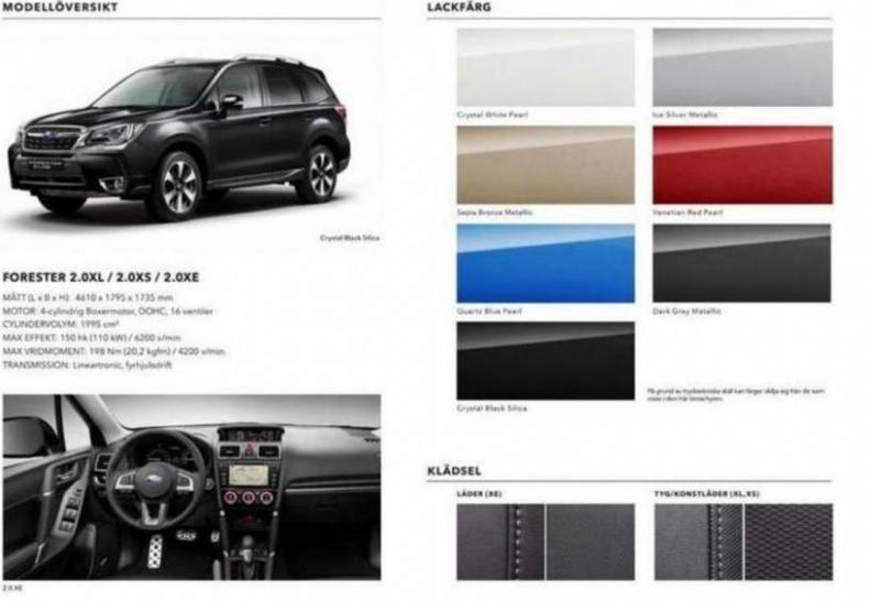  Subaru Forester X-LINE . Page 20