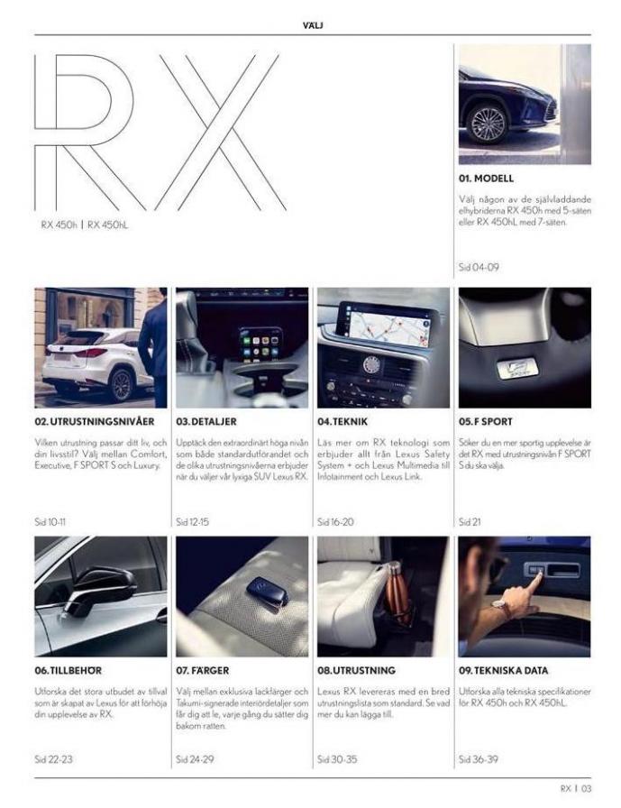  Lexus RX . Page 3