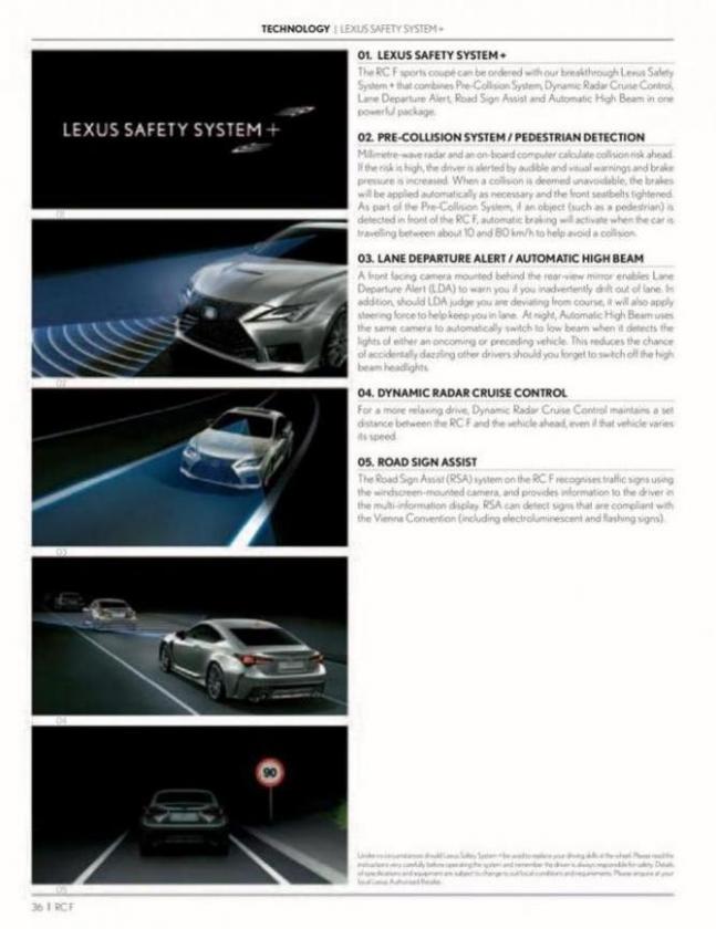  Lexus RCF . Page 36