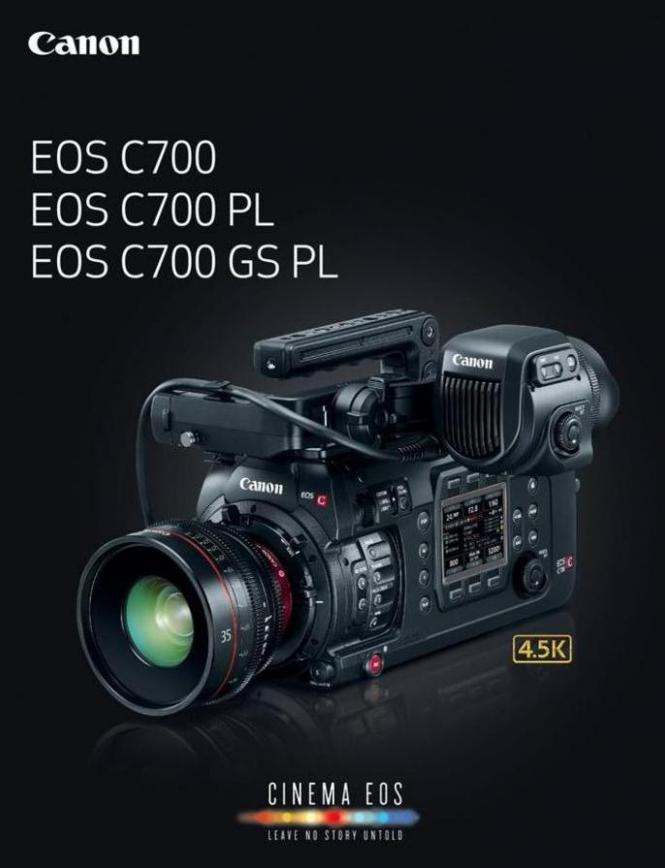 Canon EOS C700 . Canon (2020-01-31-2020-01-31)