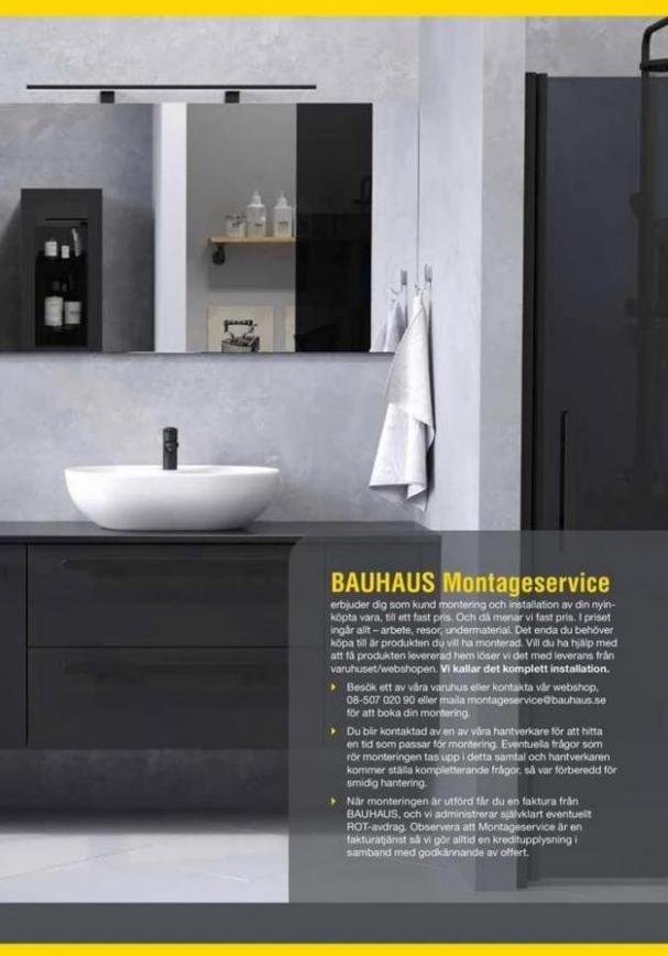  Bauhaus Erbjudande Montageservicekatalog . Page 3