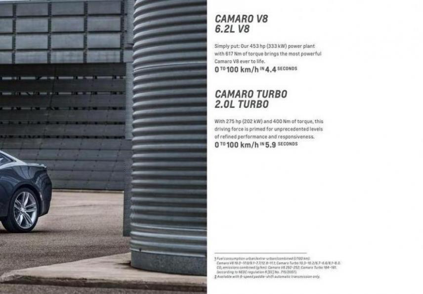  Chevrolet Camaro V8 & Turbo . Page 9