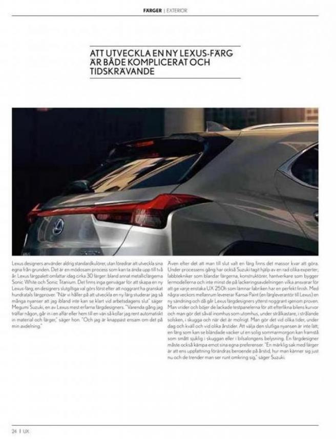  Lexus UX . Page 24