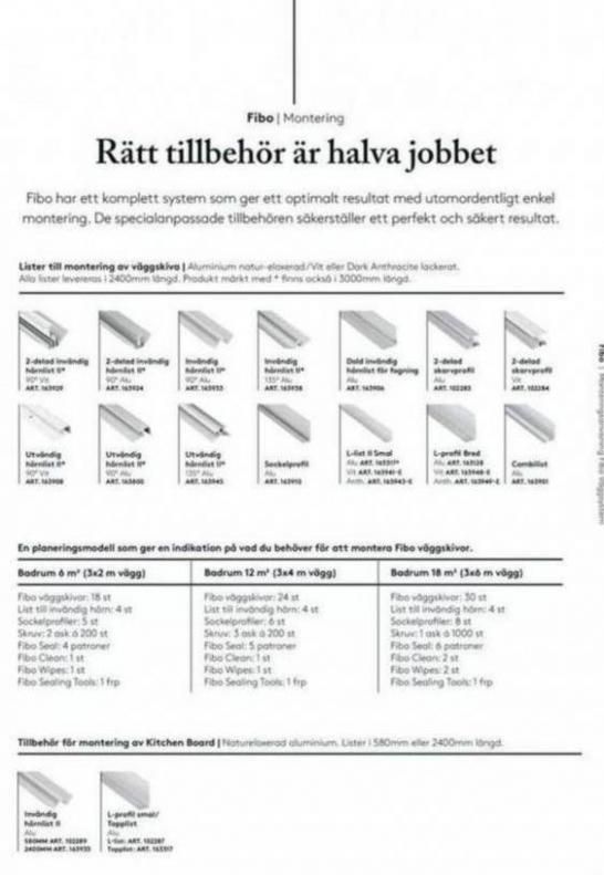  Fibo-Trespo Erbjudanden Väggskivor & Kitchen Board . Page 53
