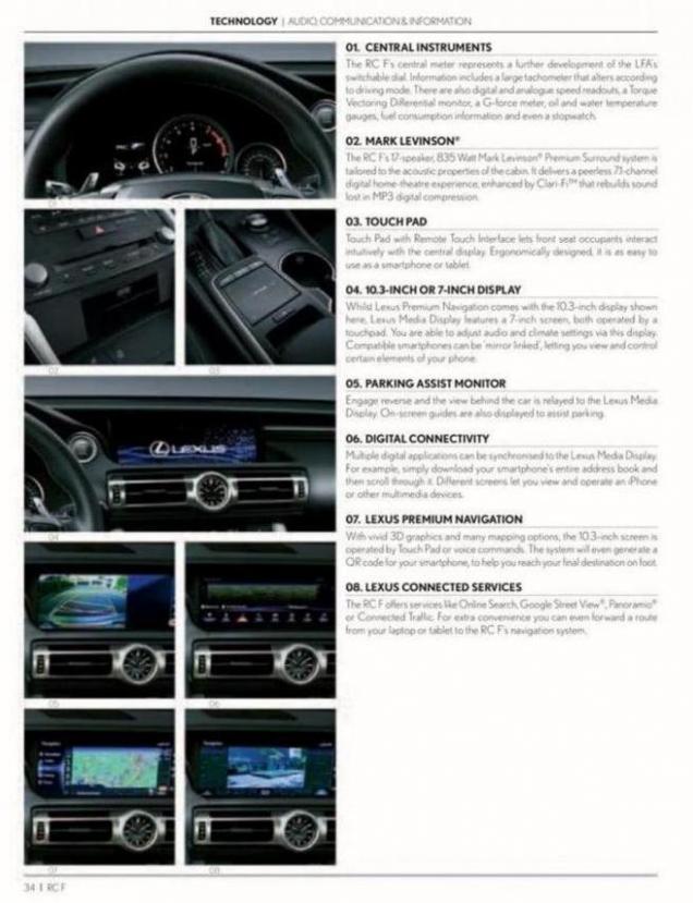  Lexus RCF . Page 34